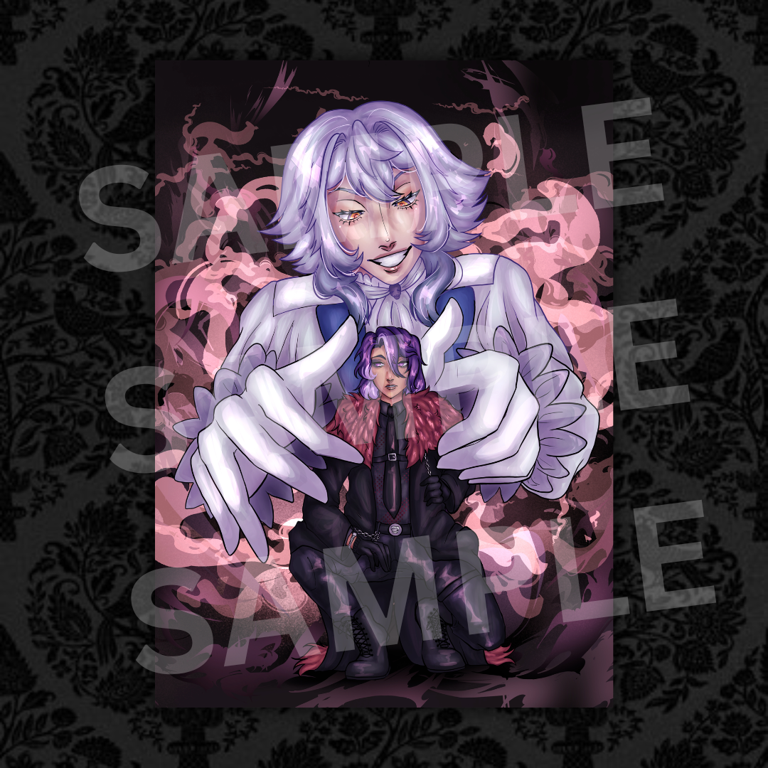The Twilight Serenade - Yasu and Jacques A4 Print