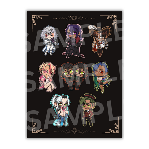 The Twilight Serenade - A4 Chibi Tarot Print